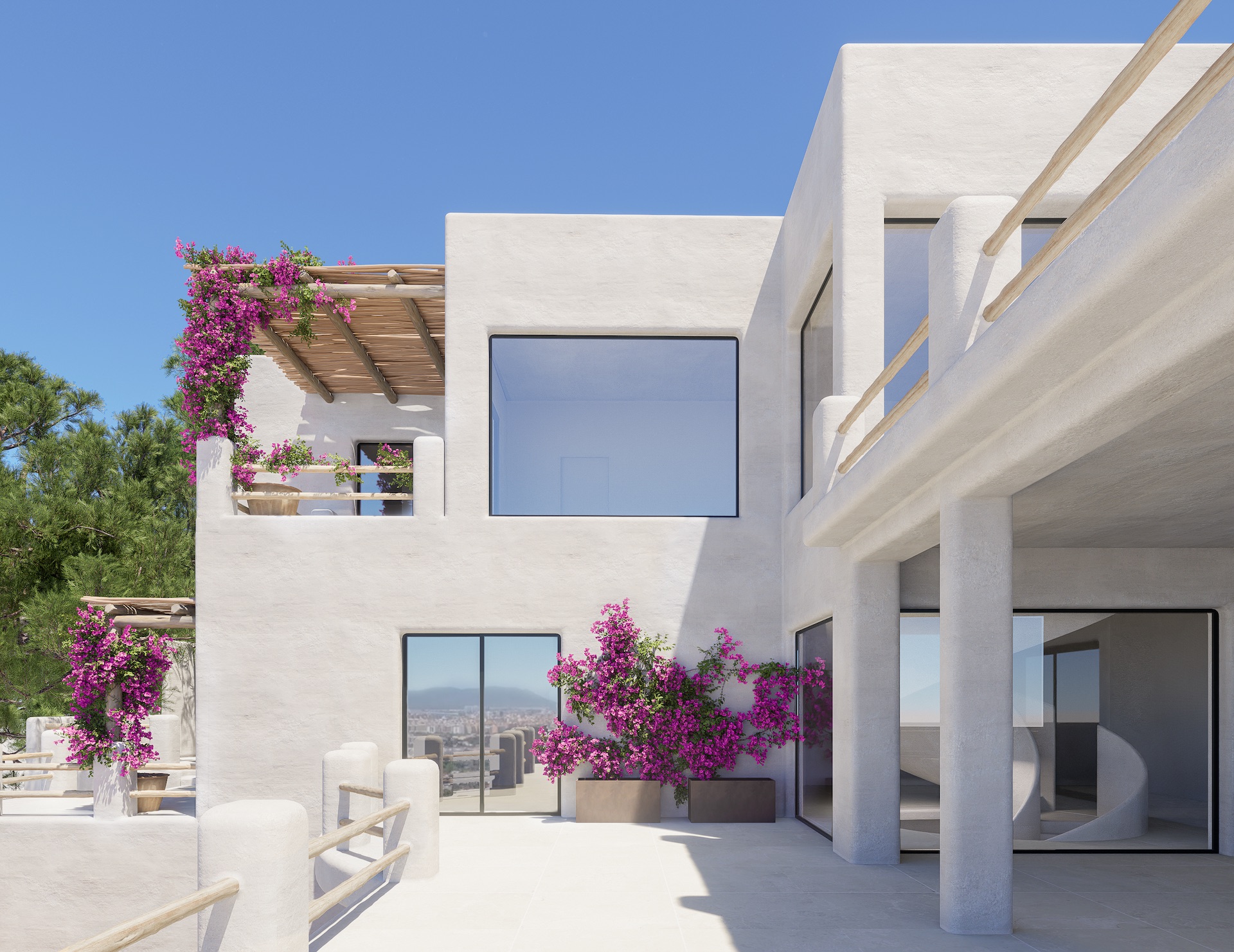 Resa Estates Ibiza for sale te koop can Furnet zicht op zee te koop exterior.jpeg